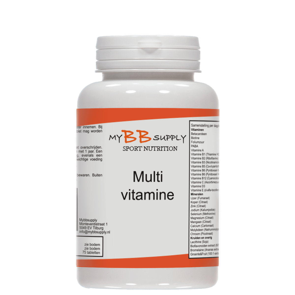 MyBBsupply mega Multivitamine 75 Tabletten